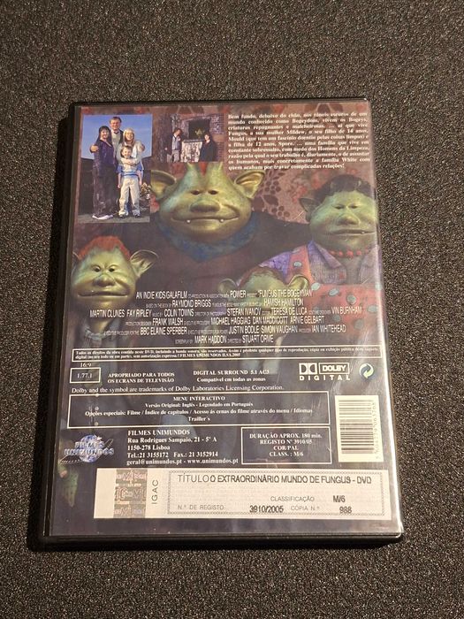 DVD O Extraordinário Mundo de Fungus