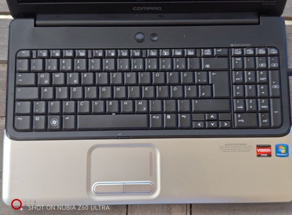 laptopa HP Compaq Presario CQ61
