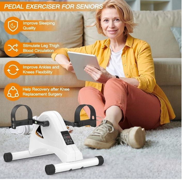 Електричний реабілітаційний міні велотренажер для рук і ніг FITODO