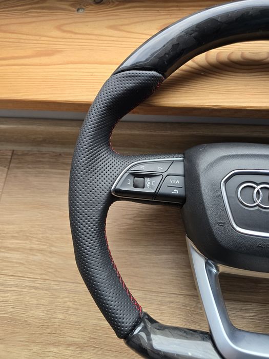 Kierownica carbon forged  audi tuning a3 a4 a5 a6 a7 a8 q3 q5 q7