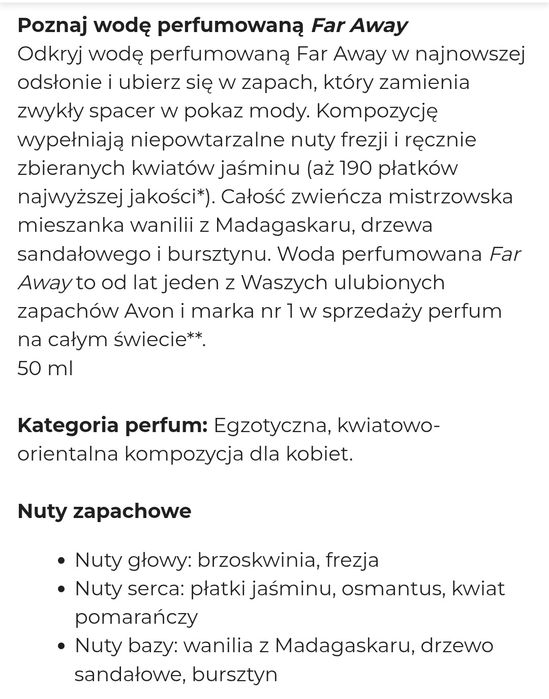 Avon For Avay dla Niej