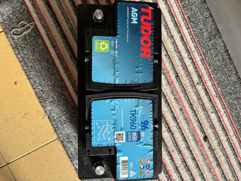 Bateria Tudor 12v 96AH 850A. AGM