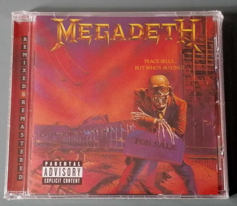 cds de MEGADETH e ANTHRAX (novos selados)