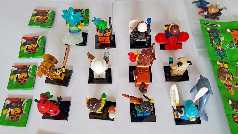 Lego 71029 Series 21 completa Minifiguras colecção novas montadas