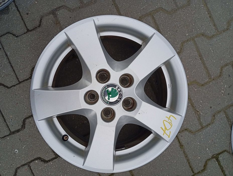 Felga aluminiowa Skoda 5x100 6Jx14 ET43 Nr.407