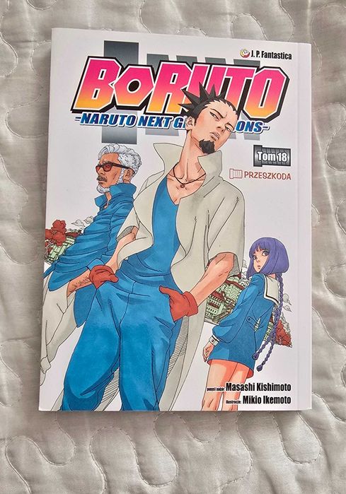 Manga Boruto tom 18 jak nowa