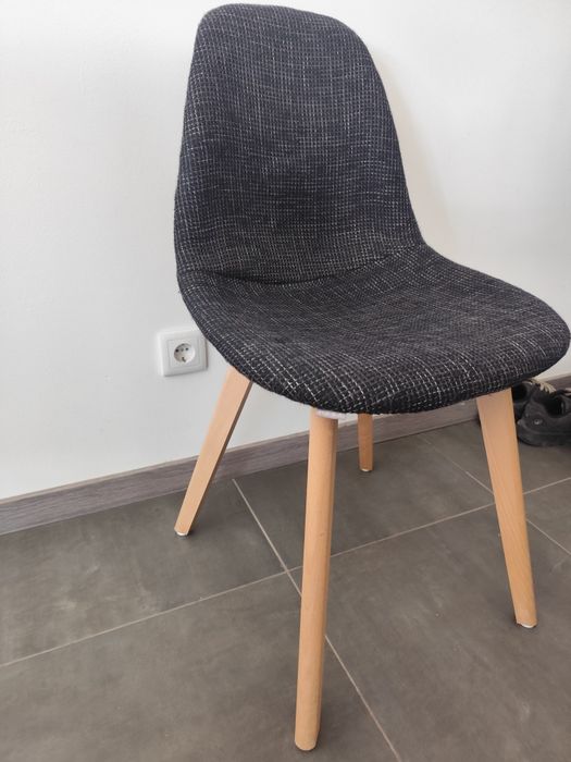 Cadeira escritório, sala, quarto madeira e tecido
