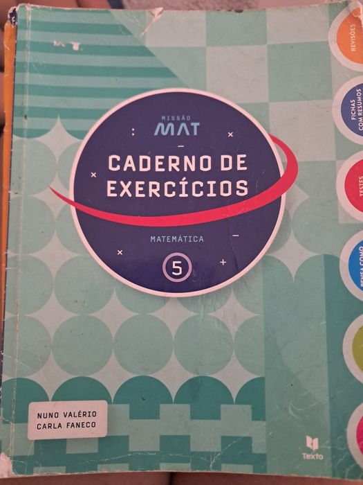 Caderno Exercicios 5°ano