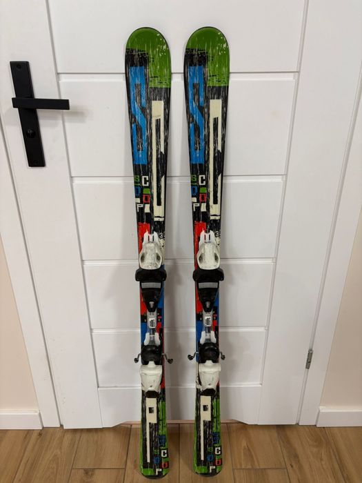 Narty V3TEC SCOOP 130 cm + Buty Salomon r.36