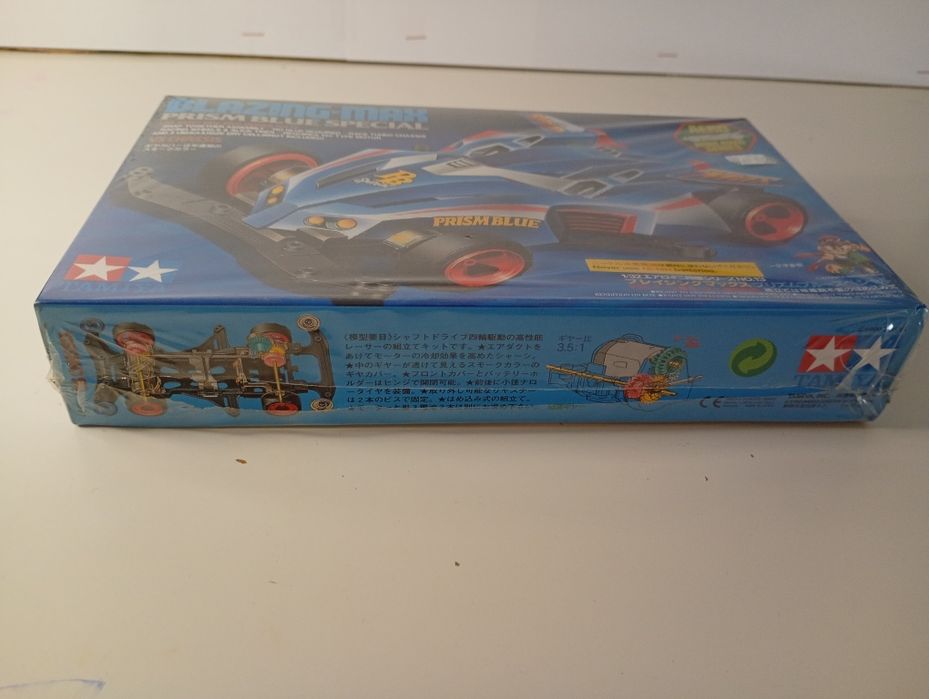 Kit Tamiya Mini 4WD Blazing-Max Prism Blue Special (Escala 1/32) – Novo