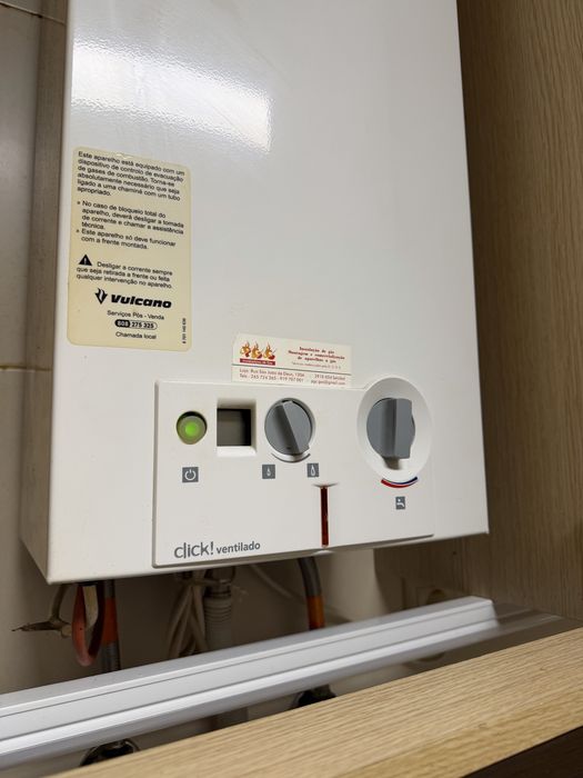 Aquecedor a gas vulcano