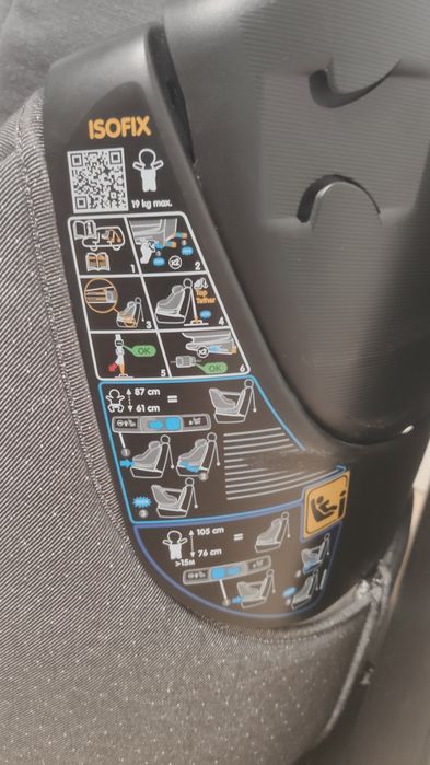 Cadeira auto Bebe Confort 76 - 105 cm Isofix 360°