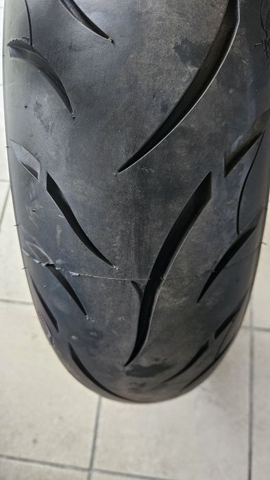 Pneu Cobra 180/70 16 Harley white wall