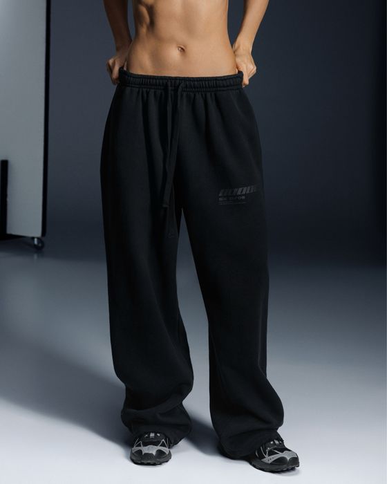 Six Zeros Straight pants ONE faded black
