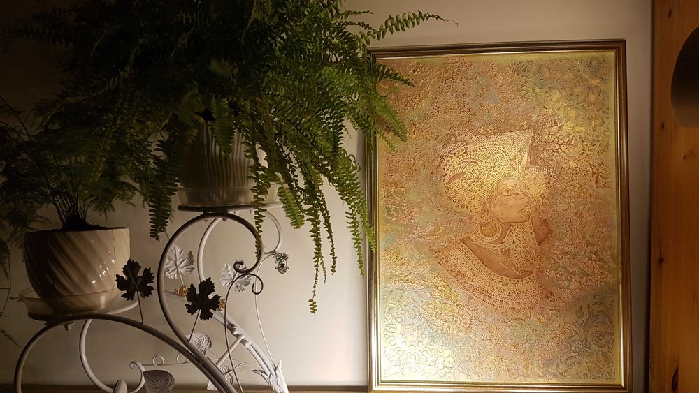 obraz kobieta 50 x 70 cm