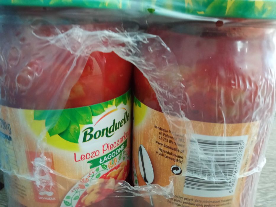 Danie gotowe w słoiku leczo pieczarkowe łagodne 780 g Bonduelle