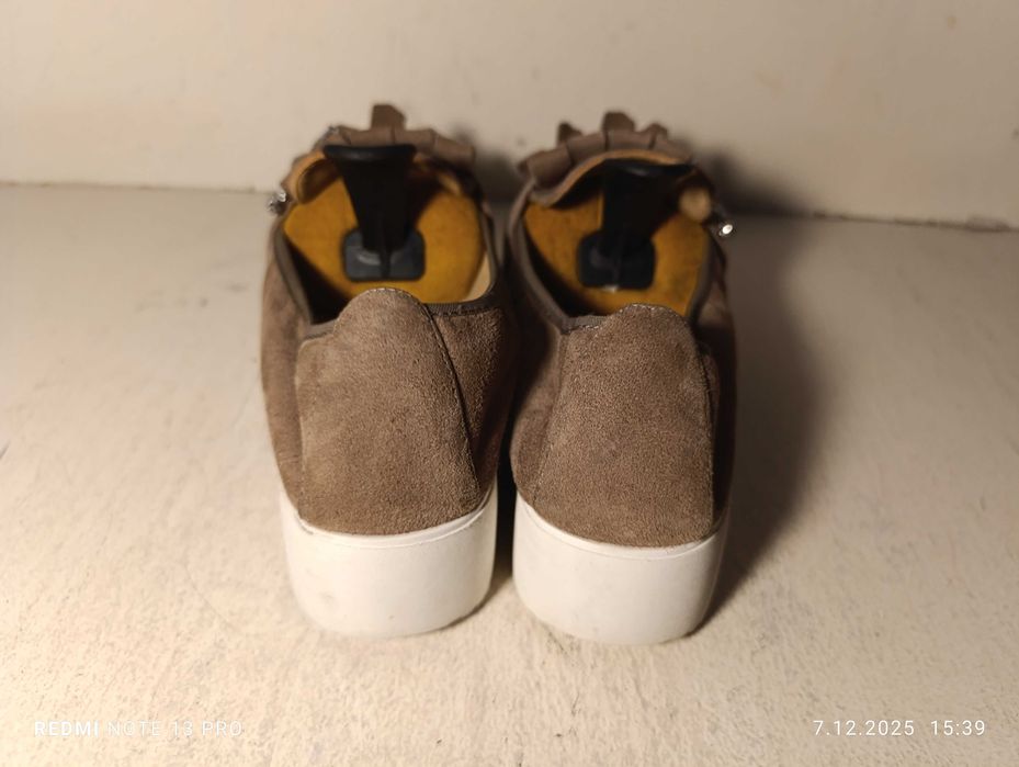 mokasyny skórzane Unisa