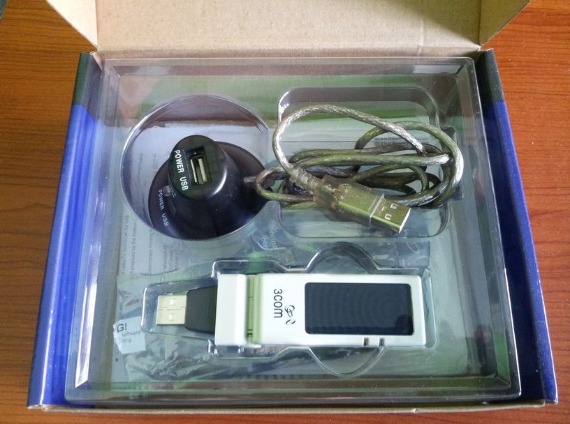 Adapter USB modem Wi-Fi WiFi karta 3Com 3CRUSB20075