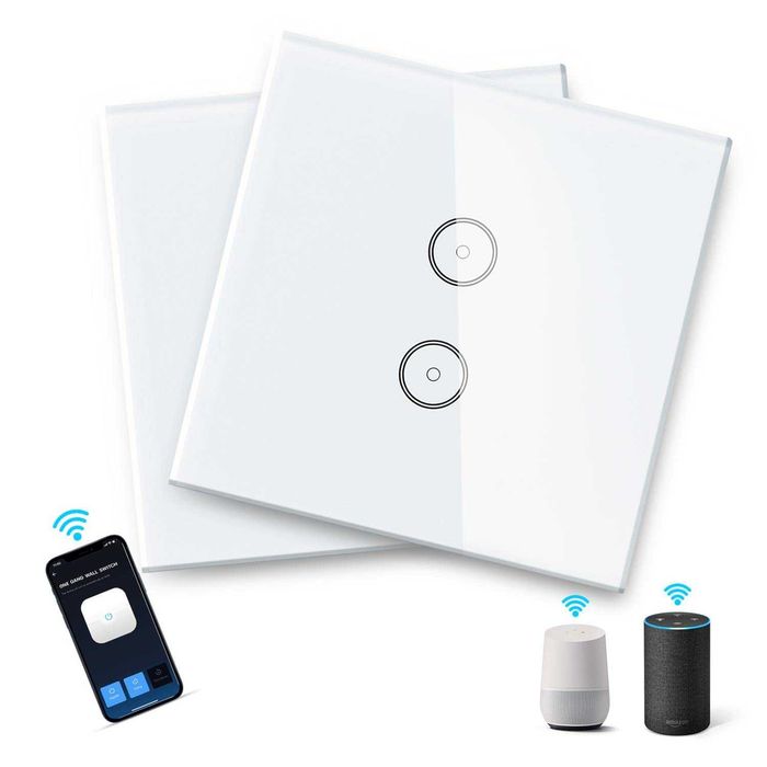 interruptores luz, automático, 2 posições, WiFi, novo