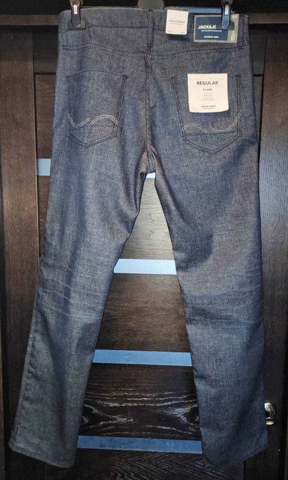Стильные синие джинсы Clark Jack&Jones. Размер W31/L32