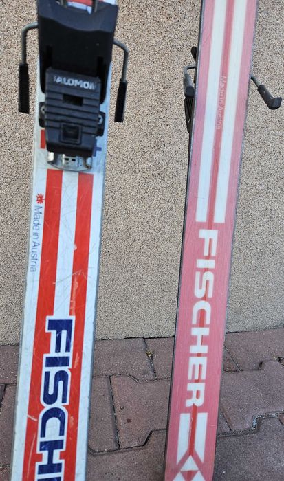 Narty zjazdowe Fischer RC4 173cm retro