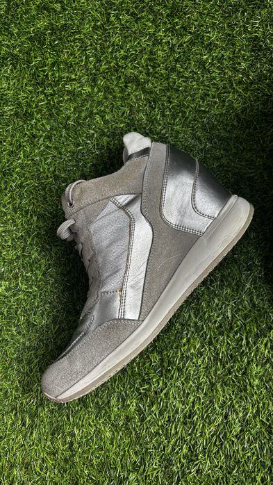 Sneakersy na koturnie GEOX skóra, 39