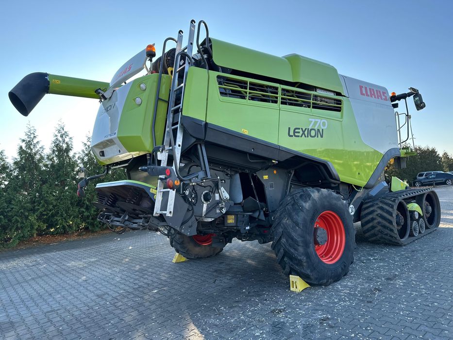 Claas Lexion 770TT 4WD + V1080 LASER PILOT, GPS