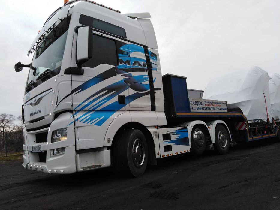 ORUROWANIE Górne Man Daf Scania długie ramiona oświetlenie led