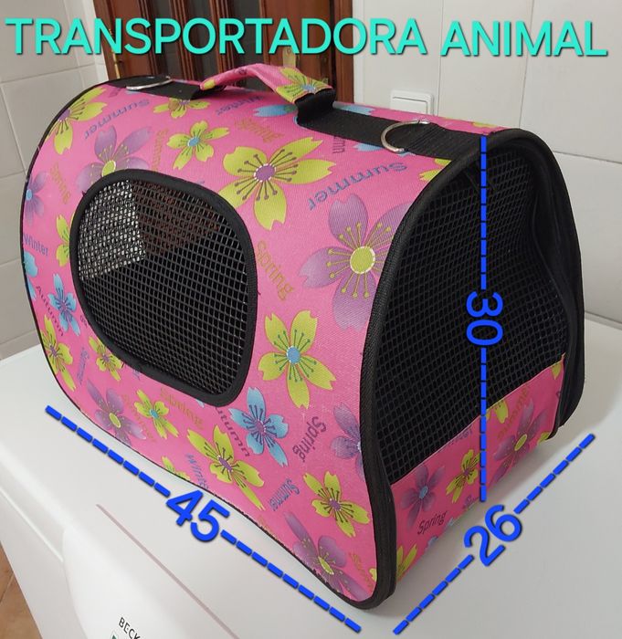 TRANSPORTADORA ANIMAL RESISTENTE.Viagens,Casa,Quarto,Passeio,Mudanças.