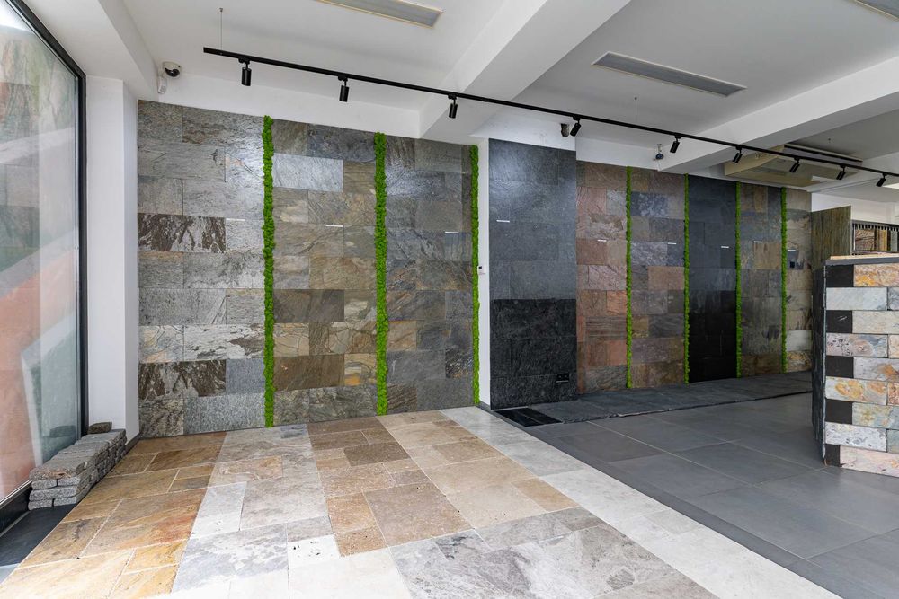 Płytki kamienne Silver Grey 60x30 kamień naturalny na elewację .