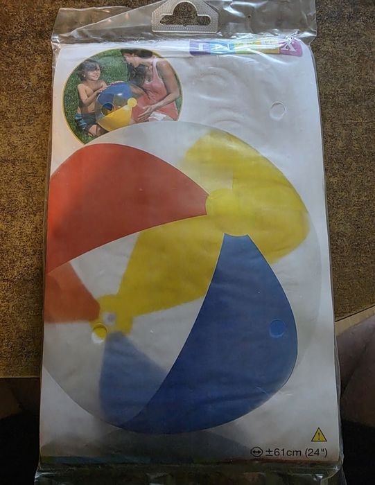 Piłka dmuchana plażowa 61cm