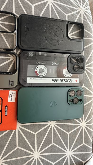 Чехол та захисне скло на Iphone 15 pro max