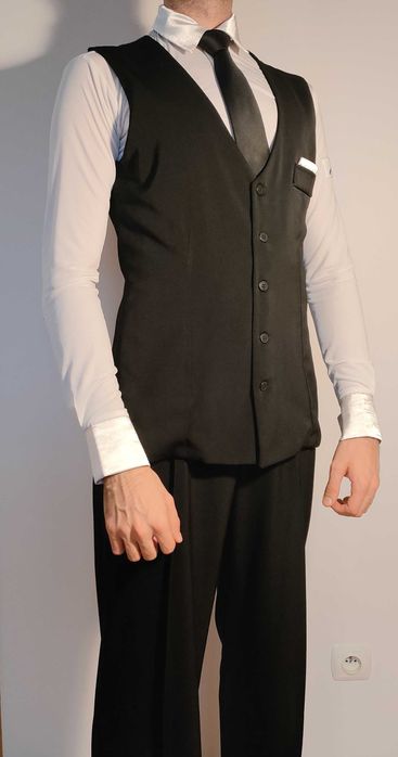 strój męski do tańca towarzyskiego