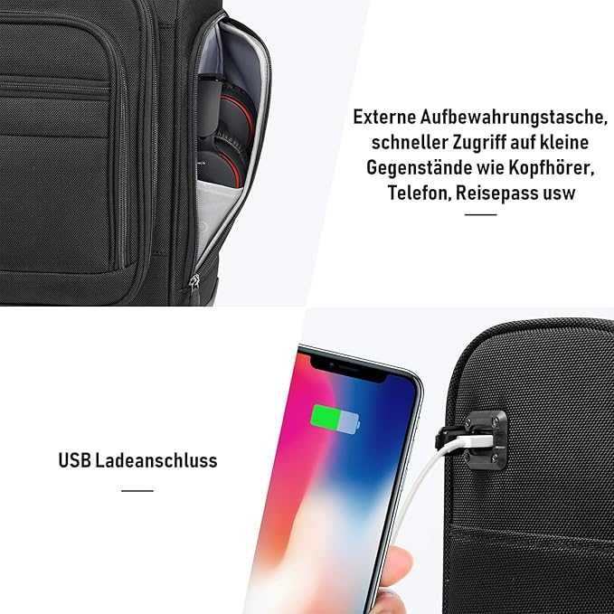 COOLIFE Walizka podręczna 32 l