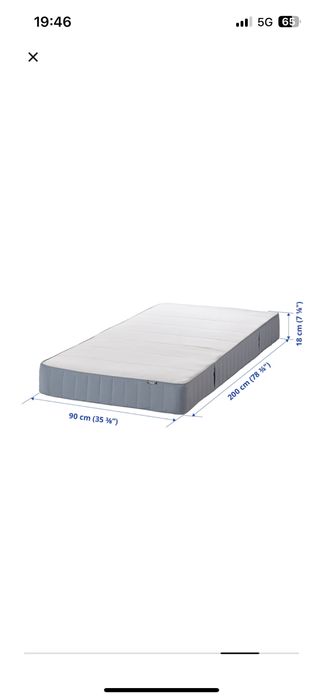 Materac sprężynowy bds