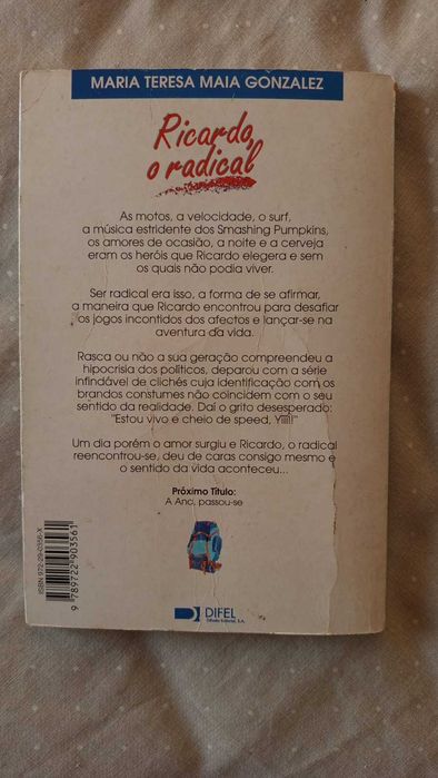 Livro Ricardo o radical Maria Teresa Maia Gonzalez