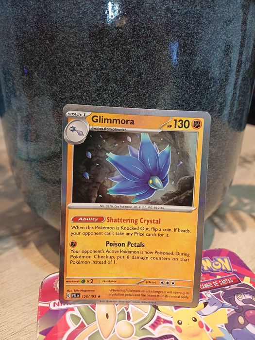 Carta Pokémon Glimmora #126 Pokemon Paldea Evolved