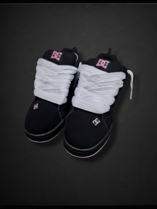 DC Shoes Court Graffik pink rozmiar 36 (różowe sznurówki gratis)