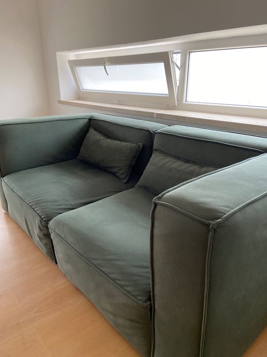 Sofá modular The Masie modelo Kilhe, verde musgo