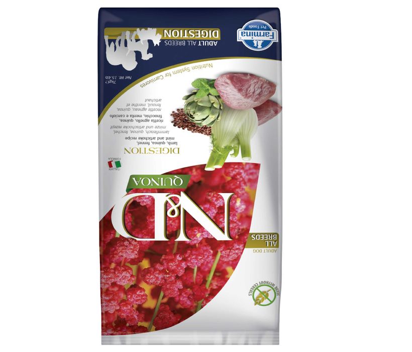 ND Farmina QUINOA Digestion Adult Lamb 7kg dla dorosłych psów