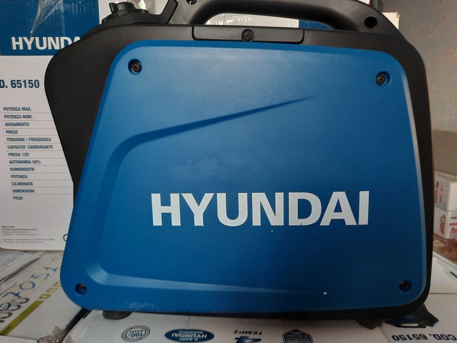 Генератор ІНВЕРТОРНИЙ / Hyundai H65150/ 1.2 КВТ / 230В/50Гц. / ITALY