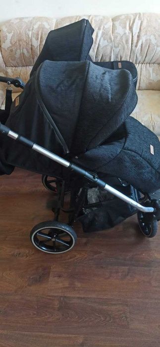 Коляска 2 в 1 Riko Swift Premium 13 Carbon