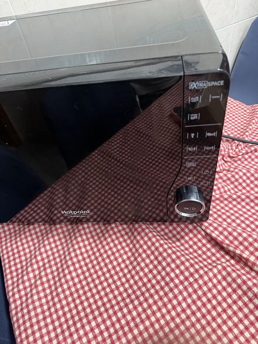 Microondas hotpoint Ariston placa de vidro ceramica