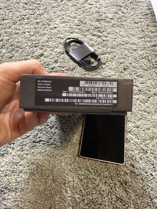 Samsung S25 Ultra Preto 256GB - 3 dias de uso