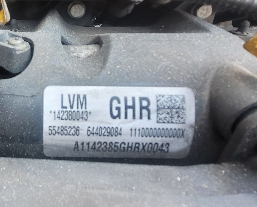 Silnik 1.6 CDTI Meriva  Astra 2015 LVM Kompletny