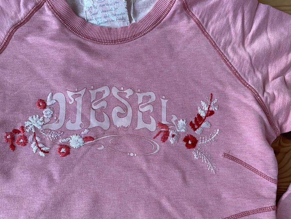 Rozowa bluza Diesel roz S