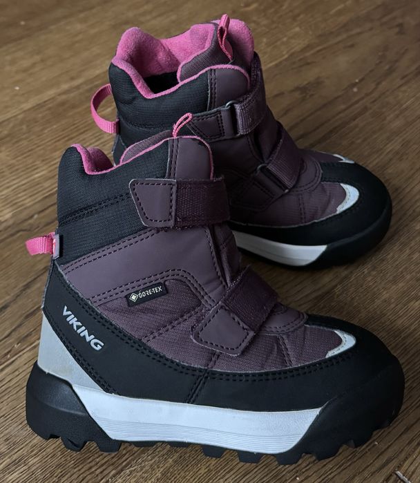 Viking зимові чобітки gore-tex primaloft р.27(17,5 см)