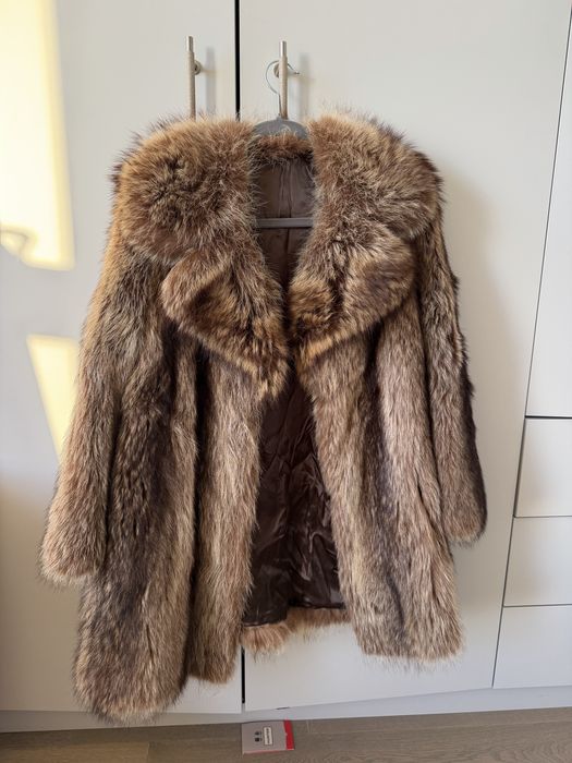 Natural Fox Fur Coat// Naturalne futro z lisy