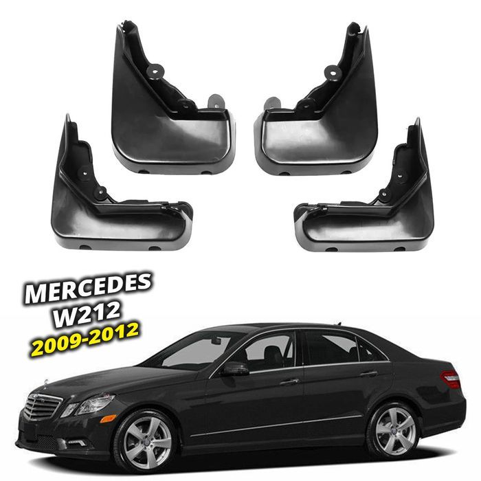 Бризковики Mercedes Benz W212 2009-2012 Surtep — комплект 4 шт
