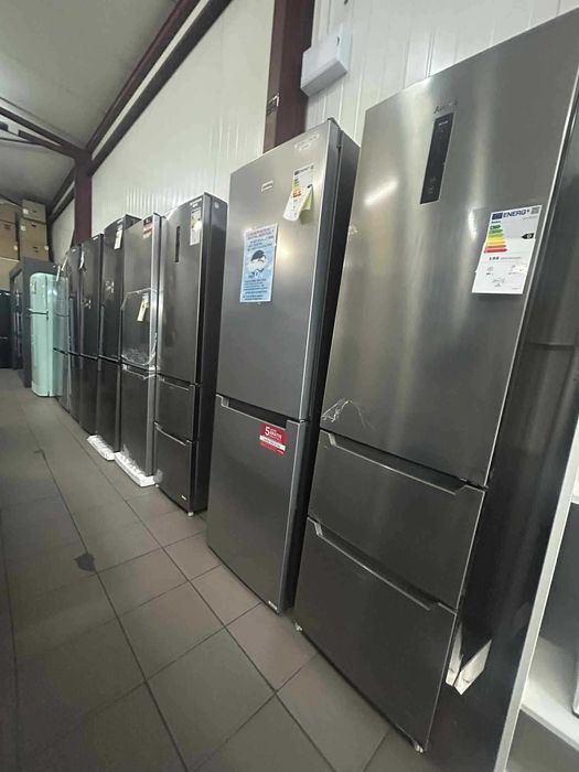 PROMOCJA Lodówka Amica INOX No Frost 192 CM WYSOKOŚCI Gwarancja Transport